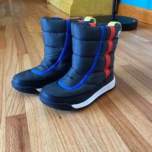 Brand new, no box Sorel children’s Whitney II puffy mid boot, size 12